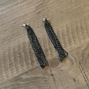 Mixed Chain Earrings